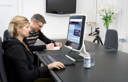 Usability LAB - Eyetracking przebieg badania