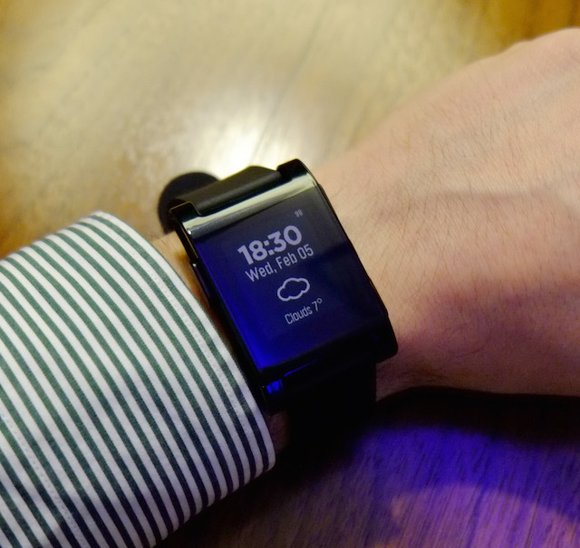 Pebble - pogoda na dzisiaj