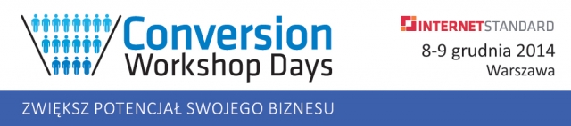 Jacek Popko z Usability LAB będzie prelegentem w trakcie Conversion Workshop Days 2014