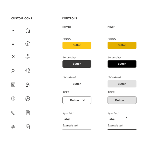 Transcash style guide - Usability LAB