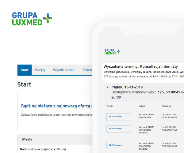 Usability LAB for LUXMED